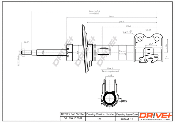 Shock Absorber (DP1610.10.0209)