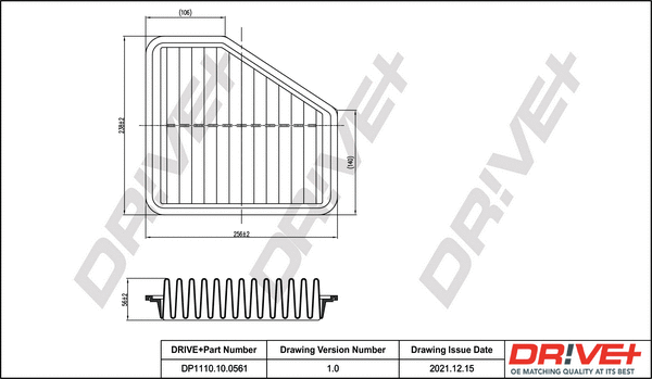 Air Filter (DP1110.10.0561)