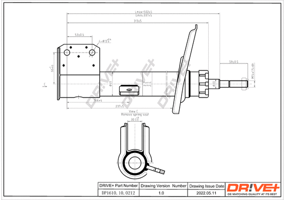 Shock Absorber (DP1610.10.0212)