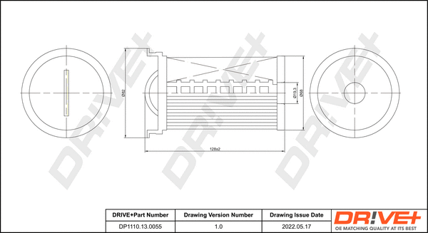 Fuel Filter (DP1110.13.0055)