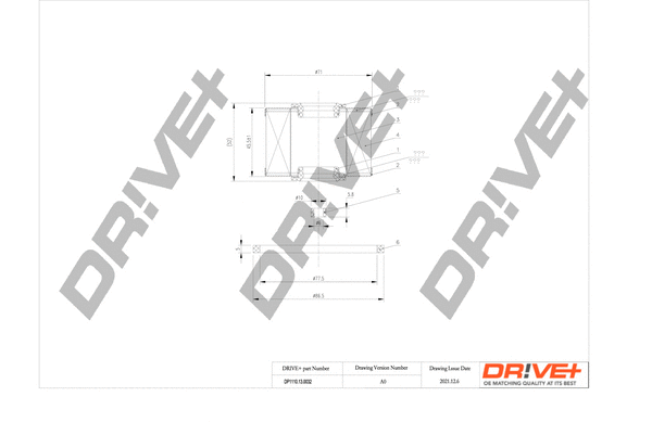 Fuel Filter (DP1110.13.0032)