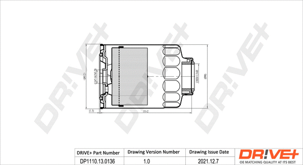 Fuel Filter (DP1110.13.0136)