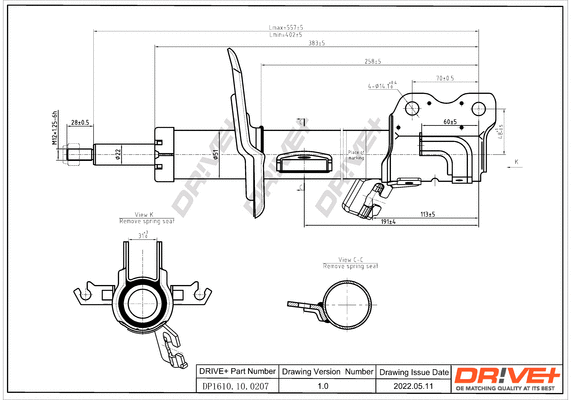 Shock Absorber (DP1610.10.0207)