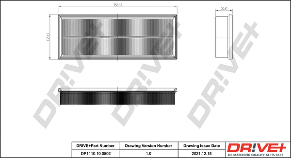 Air Filter (DP1110.10.0502)