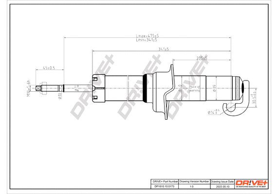 Shock Absorber (DP1610.10.0173)