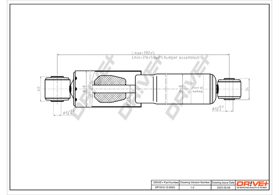 Shock Absorber (DP1610.10.0093)