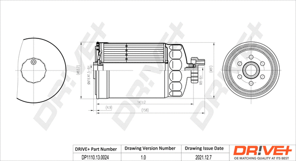 Fuel Filter (DP1110.13.0024)