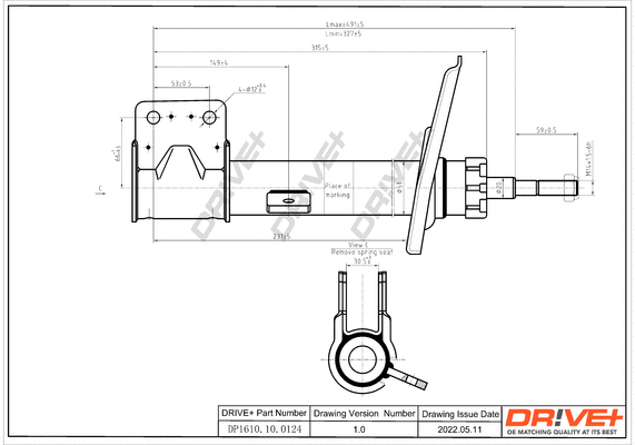 Shock Absorber (DP1610.10.0124)