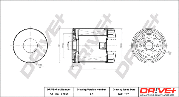 Oil Filter (DP1110.11.0293)
