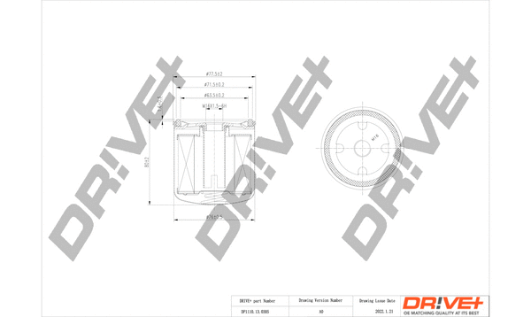 Fuel Filter (DP1110.13.0305)