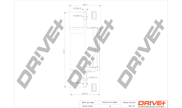 Fuel Filter (DP1110.13.0120)