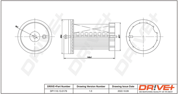 Fuel Filter (DP1110.13.0179)
