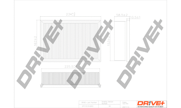 Air Filter (DP1110.10.0203)