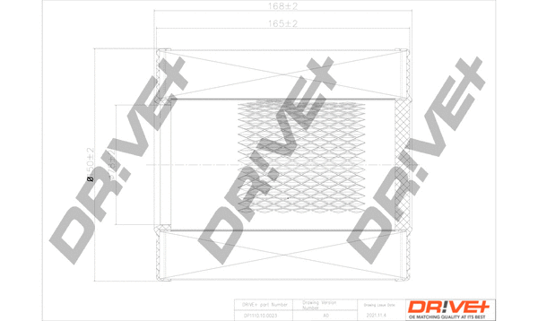 Air Filter (DP1110.10.0023)