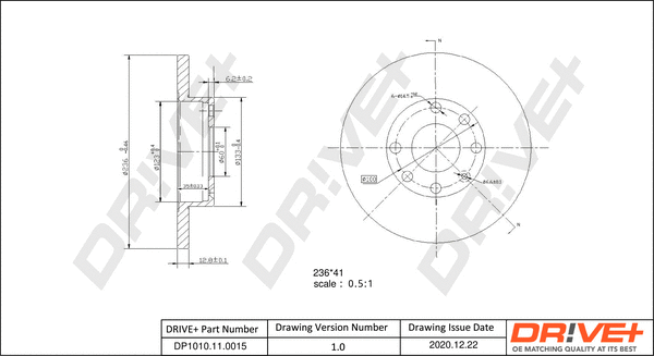 Brake Disc (DP1010.11.0015)