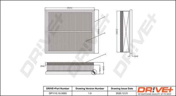 Air Filter (DP1110.10.0093)