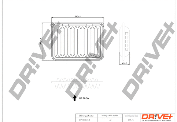 Air Filter (DP1110.10.0141)