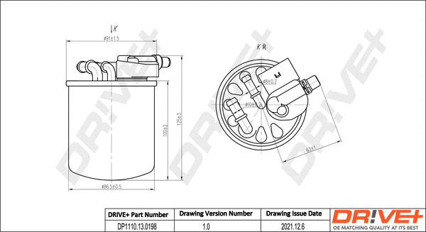 Fuel Filter (DP1110.13.0198)