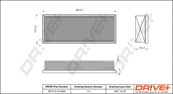 Air Filter (DP1110.10.0554)