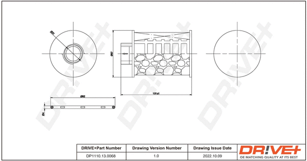 Fuel Filter (DP1110.13.0068)