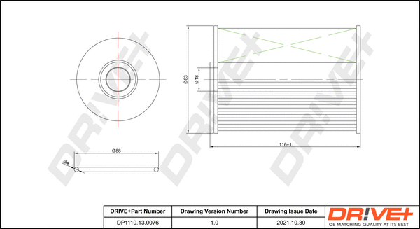 Fuel Filter (DP1110.13.0076)