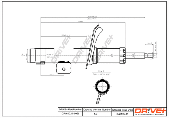 Shock Absorber (DP1610.10.0025)