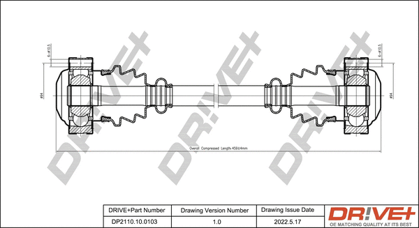 Drive Shaft (DP2110.10.0103)