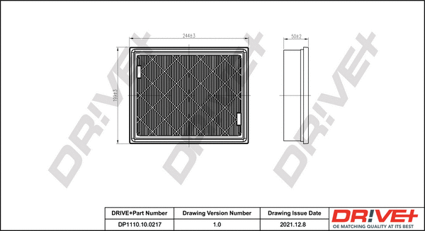 Air Filter (DP1110.10.0217)