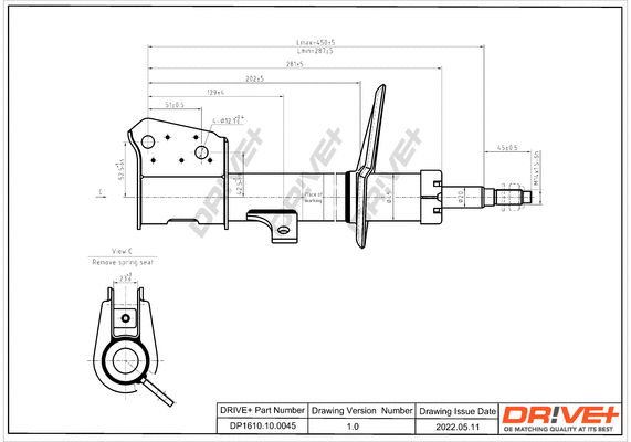 Shock Absorber (DP1610.10.0045)