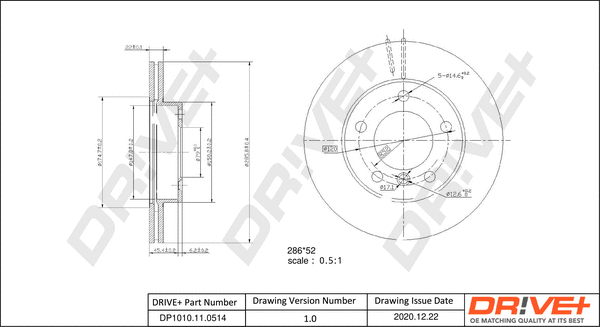 Brake Disc (DP1010.11.0514)