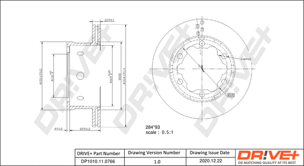 Brake Disc (DP1010.11.0766)