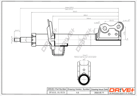 Shock Absorber (DP1610.10.0134)