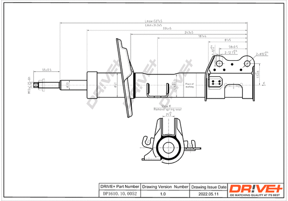 Shock Absorber (DP1610.10.0052)
