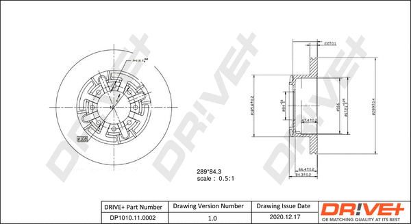 Brake Disc (DP1010.11.0002)