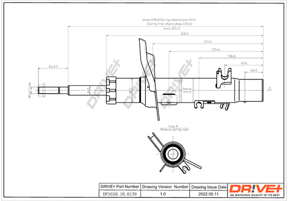 Shock Absorber (DP1610.10.0139)