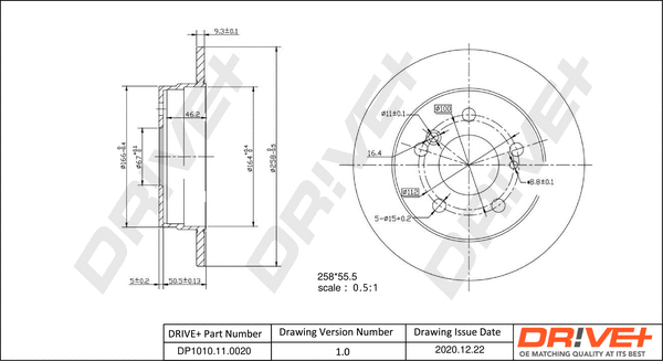Brake Disc (DP1010.11.0020)