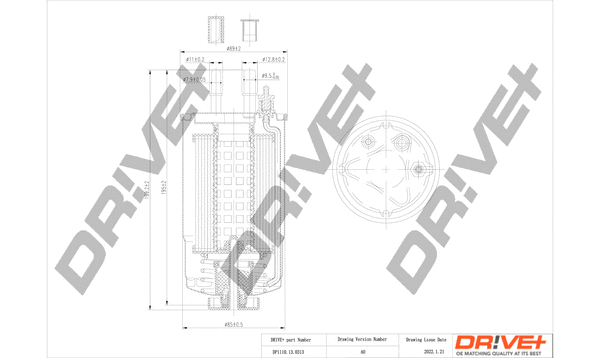 Fuel Filter (DP1110.13.0313)