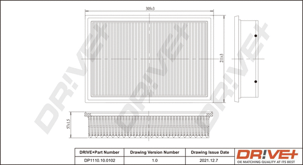 Air Filter (DP1110.10.0102)