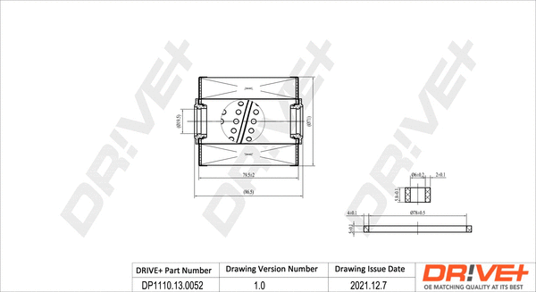 Fuel Filter (DP1110.13.0052)