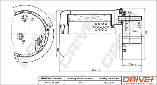 Fuel Filter (DP1110.13.0284)