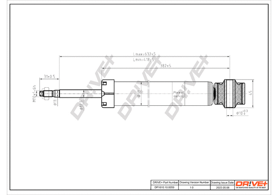Shock Absorber (DP1610.10.0059)