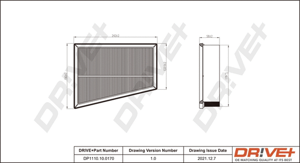 Air Filter (DP1110.10.0170)