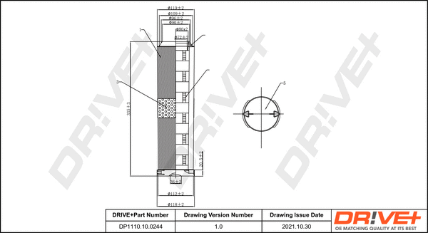 Air Filter (DP1110.10.0244)