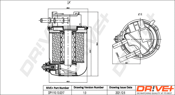 Fuel Filter (DP1110.13.0217)