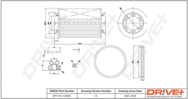 Fuel Filter (DP1110.13.0054)