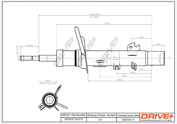 Shock Absorber (DP1610.10.0177)
