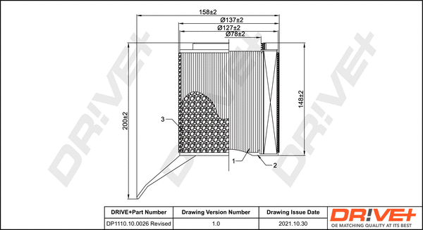Air Filter (DP1110.10.0026)