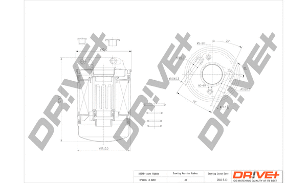 Fuel Filter (DP1110.13.0203)
