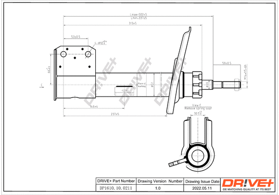 Shock Absorber (DP1610.10.0211)