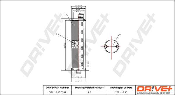 Air Filter (DP1110.10.0242)
